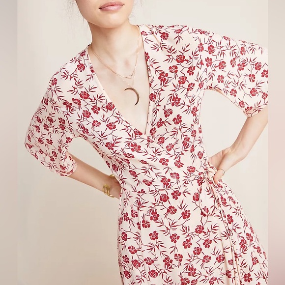 Faithful The Brand | Rivera Midi Wrap Dress - Picture 3 of 9